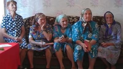 Kvinnor i Gammalsvenskby, Ukraina, Yle 2005