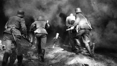 Soldater vid Hangöfronten, SA-bild 1941