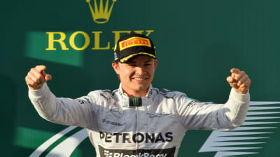 Nico Rosberg inledde 2014 med seger.