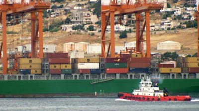 Hamnen i Pireus