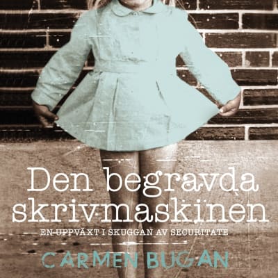 Pärmbild till Carmen Bugans bok "Den begravda skrivmaskinen"