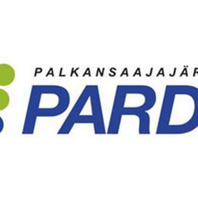 Löntagarorganisationen Pardias logo i grönt och blått.