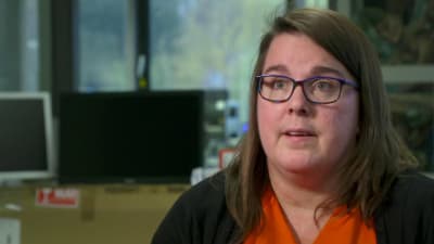 Leona Gilbert intervjuas om sitt forskningsfusk i Spotlight