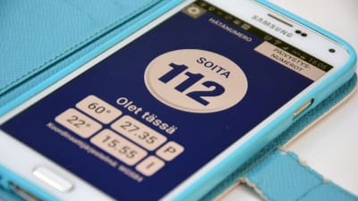 Mobilapplikationen 112 Finland