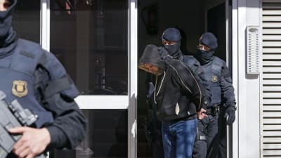 spansk polis sprängde terrorcell