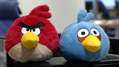 Angry Birds mjukisdjur.