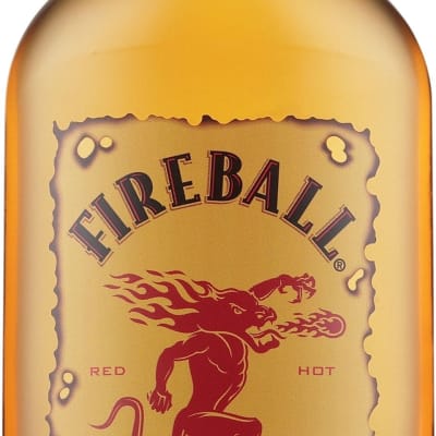 Whiskeylikören Fireball.