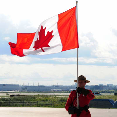 Kanadas flagga.