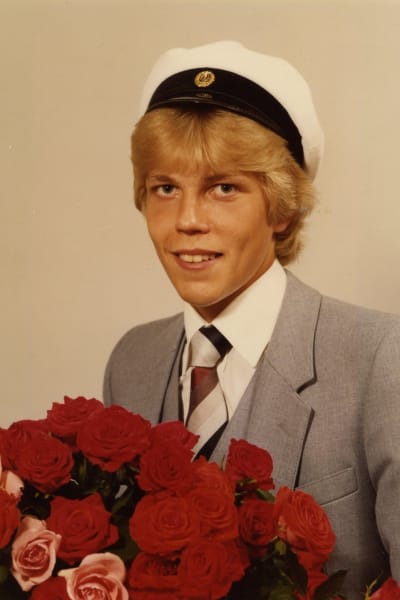 Studentfoto på Sören Lillkung. 