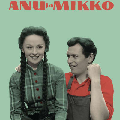 Marjatta Kallio (Anu) ja Sakari Jurkka (Mikko) elokuvajulisteessa