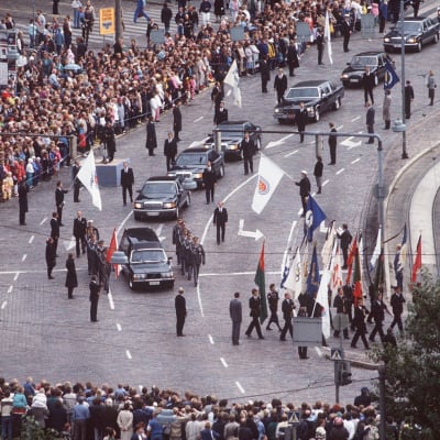President Urho Kekkonens begravning, 1986