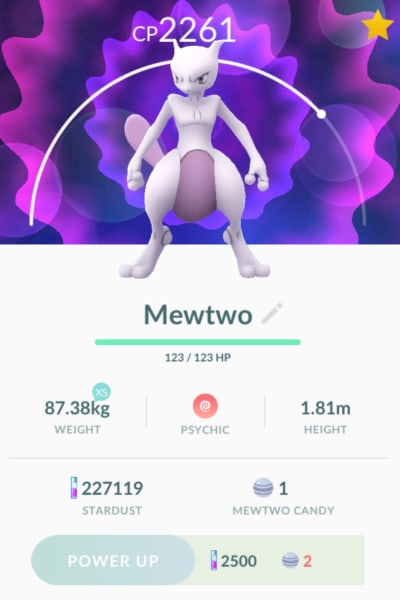 En speciell Pokémon Go-figur.