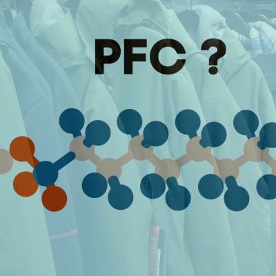 PFC-yhdisteitä takkien päällä