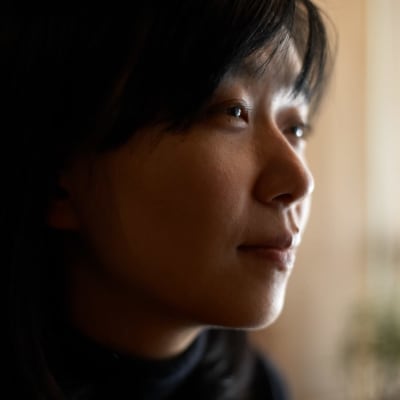 Den sydkoreanska författaren Han Kang.