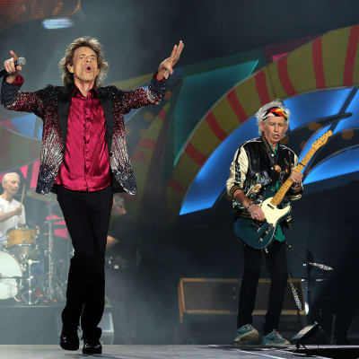 Rolling Stones esiintyy ilmaisessa konsertissa Havannassa, Kuubassa 25. maaliskuuta.