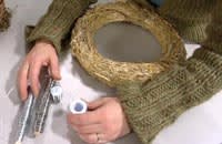 Material för dörrkrans