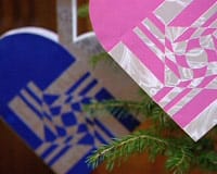 Lite mer traditionellt pappershjärta