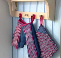 Grillvantar med chenilleteknik