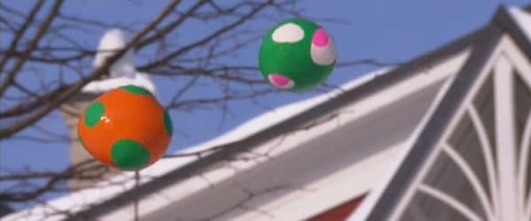 Jongleringsbollar av ballonger