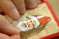 ...och limma en tomte på!