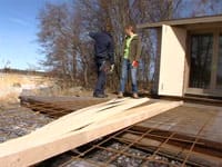 Utmaningen är att skydda mot vind men bevara utsikten