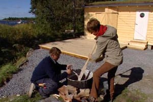 Färgkok på gång