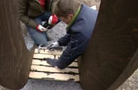 Golvplattformen på plats