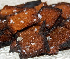 Svartbrödschips