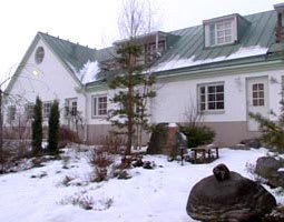 Huset utifrån