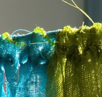 Camillas lampskärm, detalj