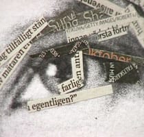 Runt porträtt, detalj