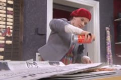 Limma fast bilden - gärna lite snett