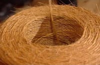 Garn av naturfibret sisal
