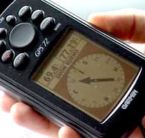 En GPS behövs för att navigera enligt koordinater