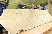 Panelbitarna är fastspikade