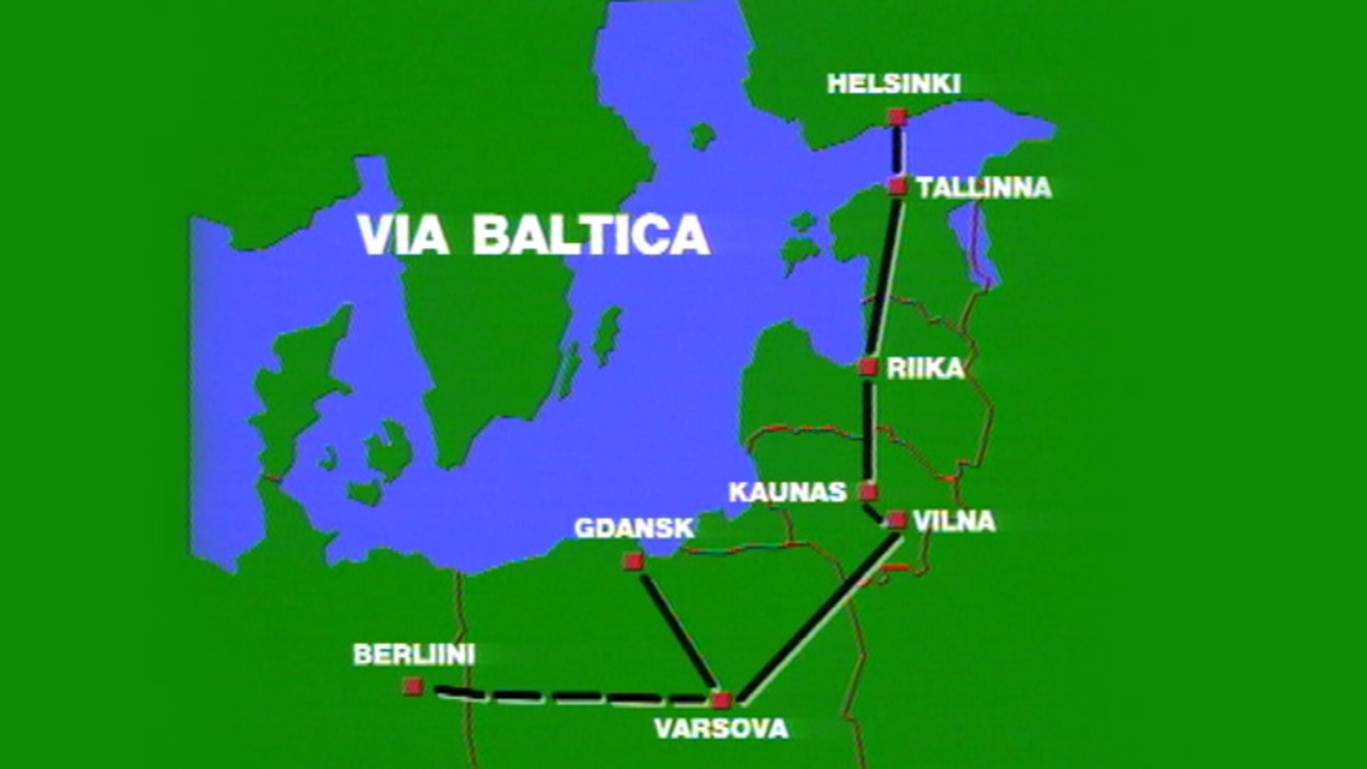 Via Baltica: Reitin esittely | Yle Arenan