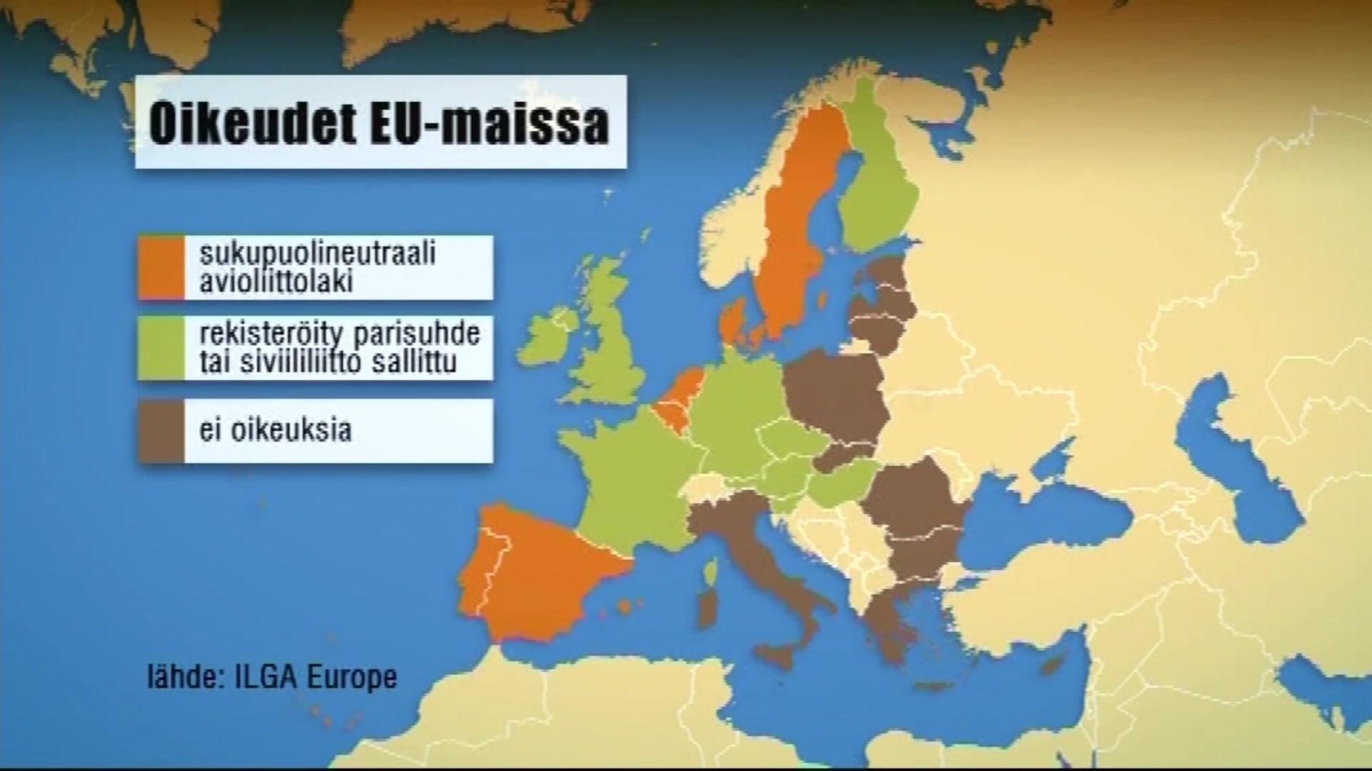 Sateenkaariperheet Eriarvoisia Eri Eu maissa Yle Areena