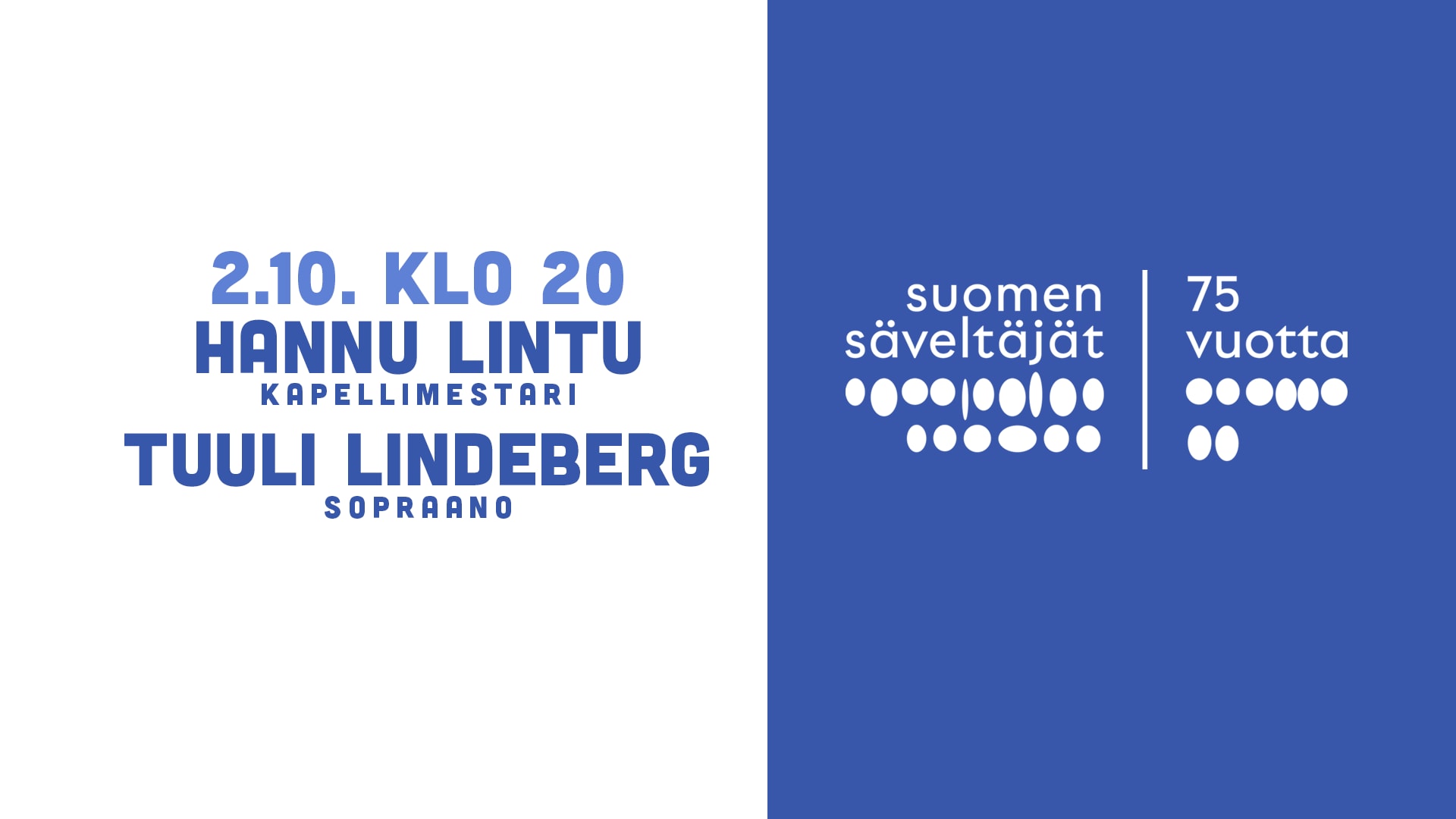 Suomen Säveltäjät 75 vuotta | Radion sinfoniaorkesterin konsertti | Yle  Areena