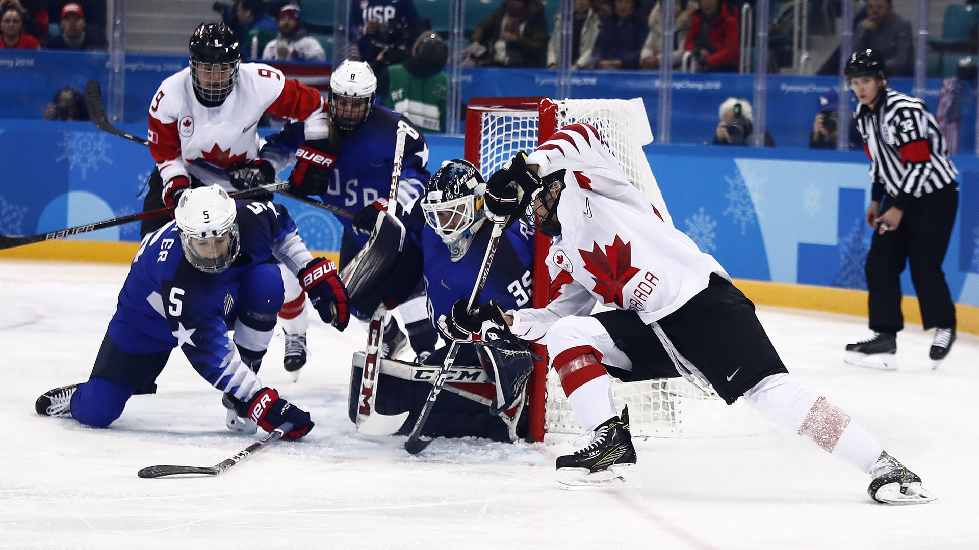 Jääkiekko, naisten loppuottelu CAN - USA | Korean olympialaiset | Yle Areena