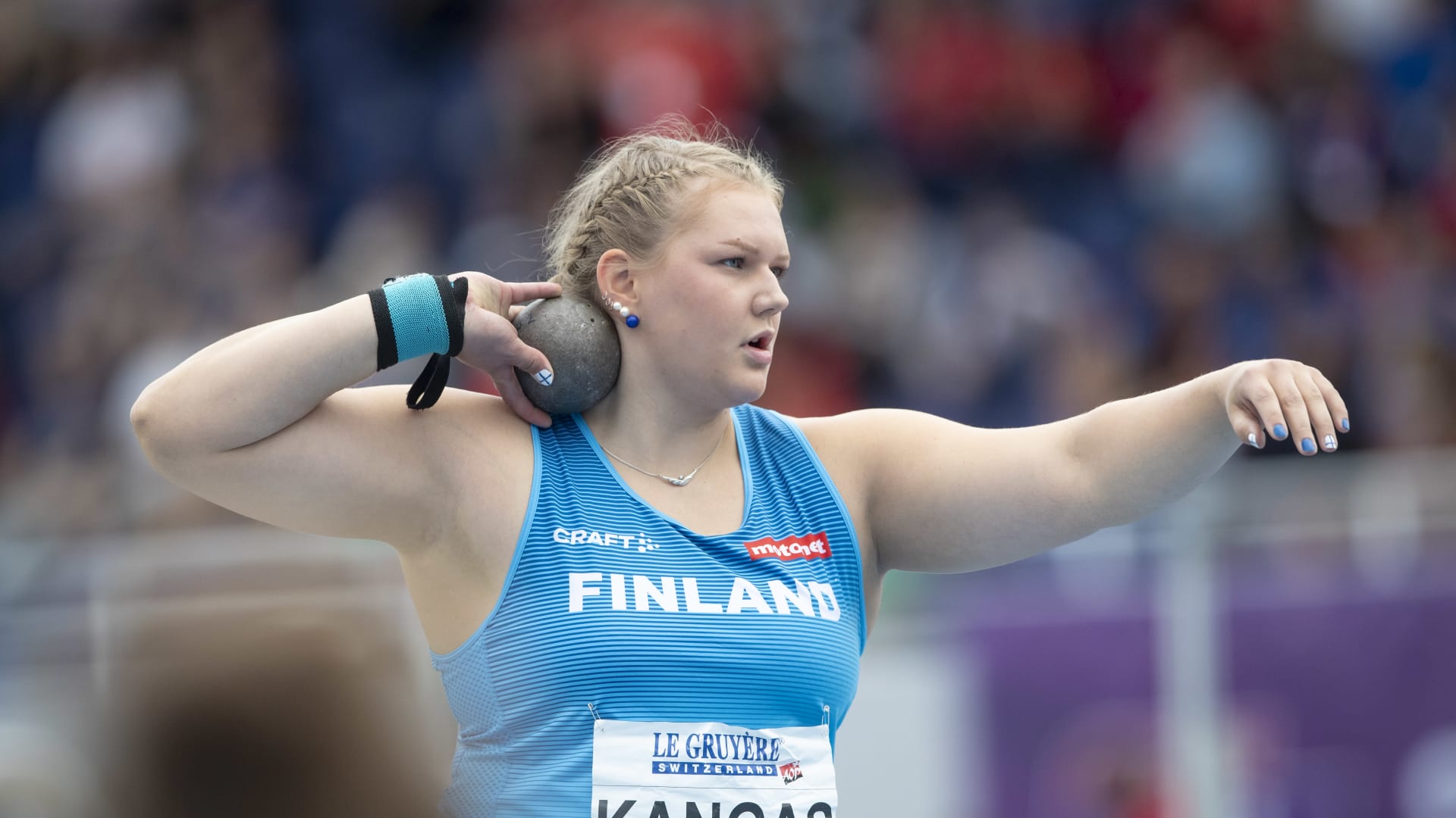 Emilia Kangas Työntää EM-pronssia Kuulassa | Yleisurheilun U23 EM | Yle ...