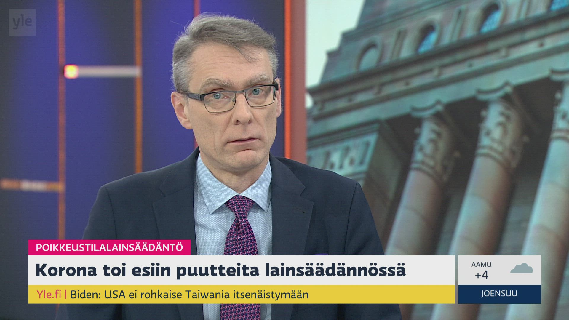 Oikeuskansleri Tuomas Pöysti Uusiin kriiseihin varauduttu huonosti