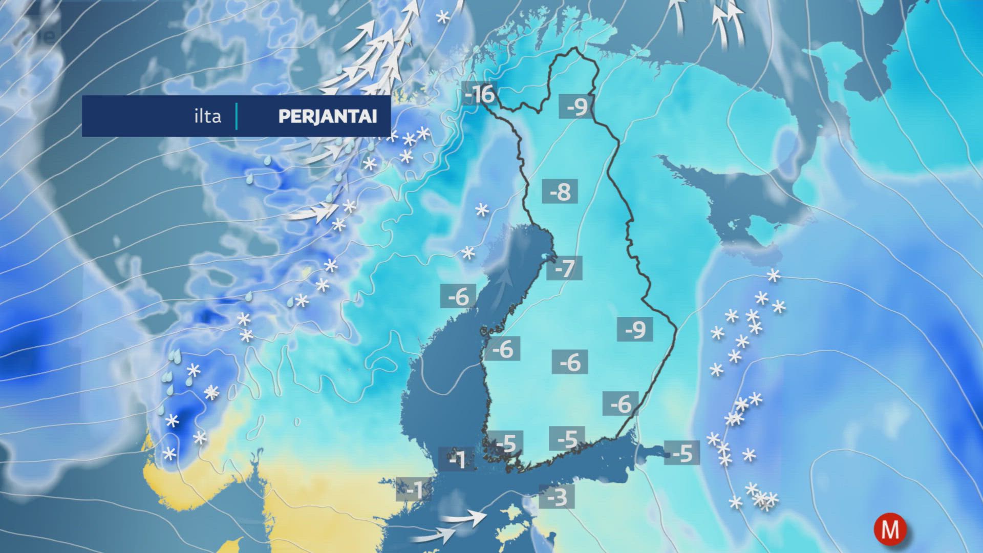 Sää lauhtuu, ja lännestä saapuu sateita | Sää | Yle Areena