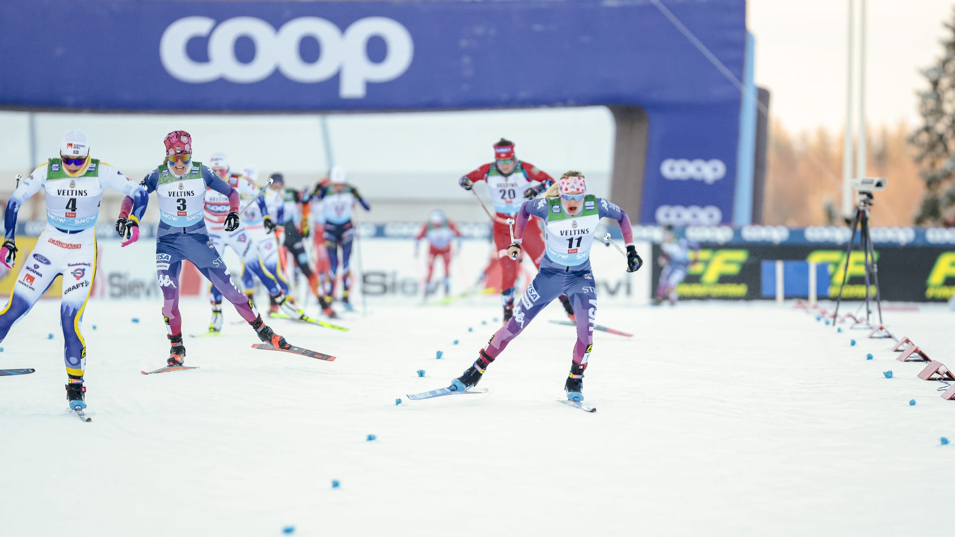 Naisten 20 Km Yhteislähdön Loppuratkaisu | Hiihdon Maailmancup | Yle Areena