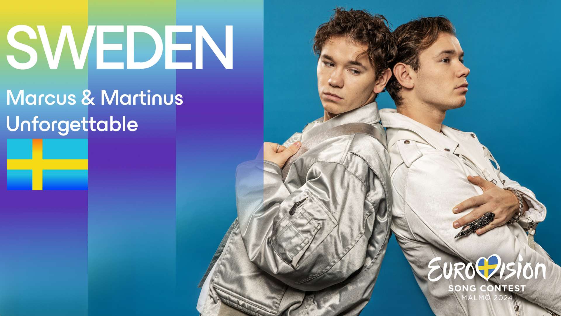 Ruotsi | Marcus & Martinus - Unforgettable | Eurovision Song Contest ...