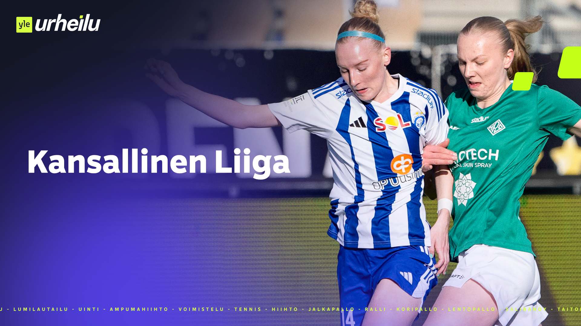 Jalkapallon Kansallinen Liiga | Yle Areena