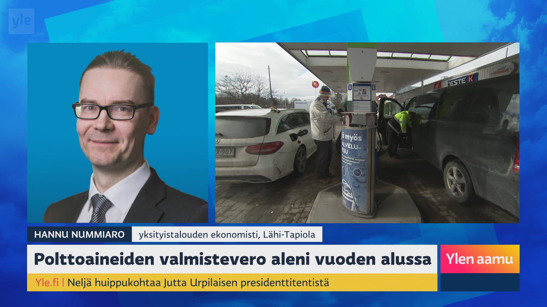 Polttoaineen Hinta Putosi Vuoden Vaihteessa Ylen Aamu Yle Areena Polttoaineen Hinta Putosi Vuoden Vaihteessa Ylen Aamu Yle Areena