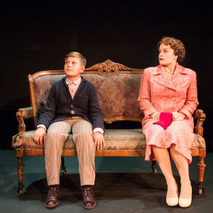 William Malkamäki och Amanda Nyman i Kungens tal.