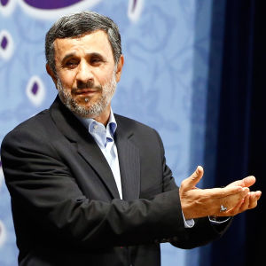 Den förre presidenten Mahmoud Ahmadinejad var en av de kandidater som inte tilläts ställa upp i valet Den förre presidenten Mahmoud Ahmadinejad var en av de kandidater som inte tilläts ställa upp i valet