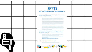 Navigointikuva PDF-tiedostoon Yle Beta Challengesta.