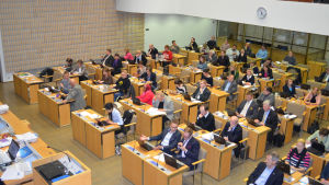 Debatten i stadsfullmäktige inför omröstningen pågick i knappt två timmar. Helsingforsfullmäktige